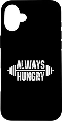 Vista 21 de iPhone 11 Pro Max Funny Body builder Always Hungry Gym Lover Workout Joke Case