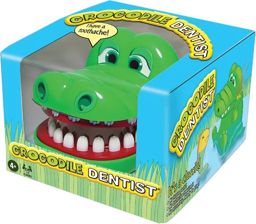 Vista 2 de Winning Moves Juego para dentista con forma de cocodrilo, ninguno