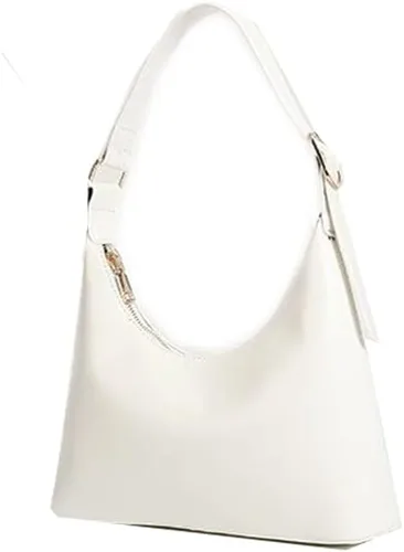 Vista 2 de Bolsos de hombro para mujer bolsos estilo hoboo bolso clásico de piel sintética bolso pequeño para mujer novia mamá