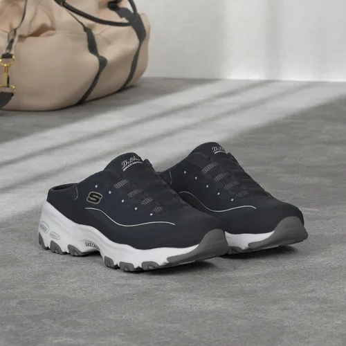 Vista 2 de Skechers - Tenis Sport D'Lites de talón abierto sin cordones para mujer