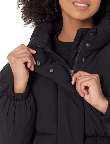 Vista 3 de Tienda Essentials Women's Crop Puffer Jacket (Available in Plus Size)