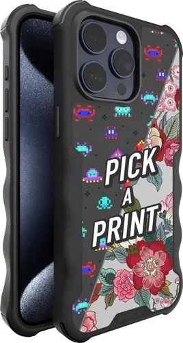 Vista 62 de Smartish Funda para iPhone 12 Pro Max Armor - Gripzilla [resistente + protectora] Funda de agarre delgada y resistente - Black Tie Affair