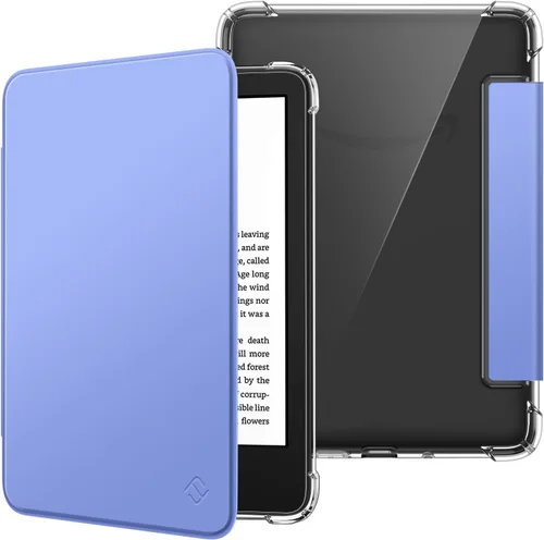 Vista 13 de Fintie - Funda delgada de TPU para Kindle de 6 pulgadas de 11.ª generación 2024/2022, color verde agave Ultra Clear Transparent Soft TPU Back