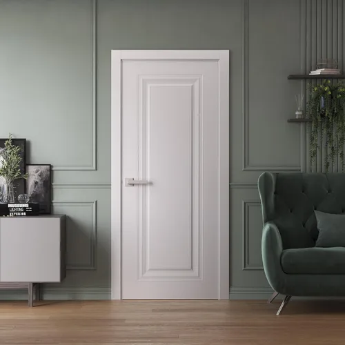 Vista 2 de SARTODOORS Panel de puerta de losa 24 x 80 pulgadas Base 7111 Blanco Puertas de baño dormitorio