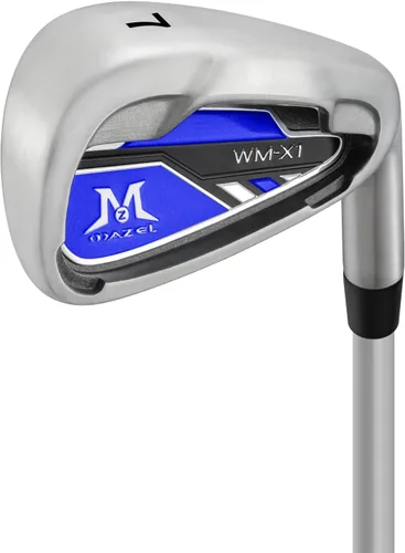 Vista 34 de MAZEL WM-X1/2 Hierros individuales para palos de golf para hombres 1,2,3,4,5,6,7,8,9, Pitching Wedge, Approach Wedge, Sand Wedge con ejes