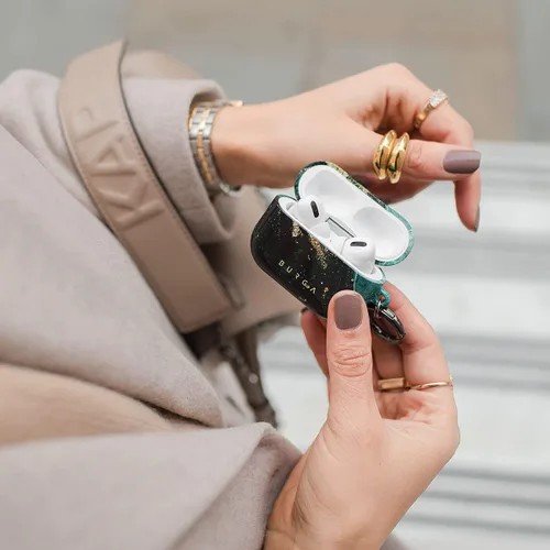 Vista 6 de Burga Funda para Airpods PRO 2019, Compatible con Funda de Apple AirPods, Funda Protectora de Carcasa Rígida de Plástico para Air Pods, Accesorios