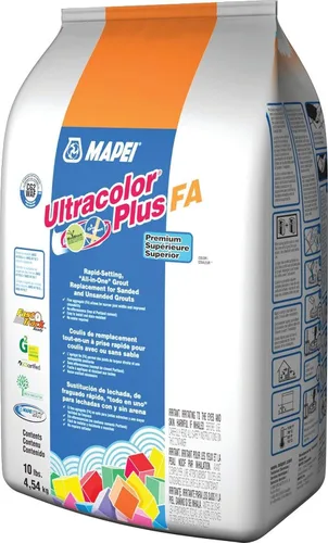 Vista 2 de MAPEI Ultracolor Plus FA - Lechada en polvo, 10 libras/bolsa, (38 avalancha)