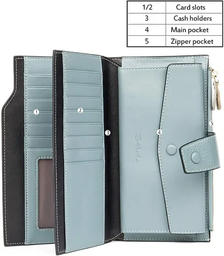 Vista 6 de BOSTANTEN Imagen del producto Bolso de cuero para mujer, bolso de mano de diseñador con asa superior, bolsos de hombro Crossbody y cartera