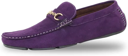 Vista 2 de Amali Ecker, zapatos casuales para hombre mocasines para hombre mocasines para hombre zapatos de conducción para hombres adorno de cadena