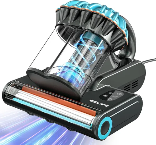 Vista 10 de Belife M8 Mattress Vacuum Cleaner with UV & Hot Air & Heating Black