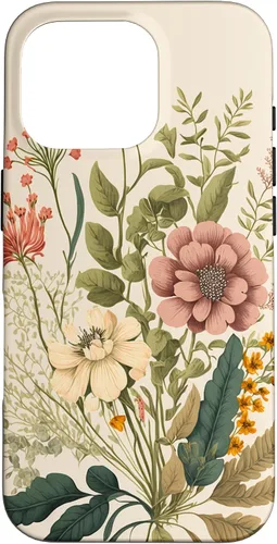Vista 19 de Funda para iPhone 11 con diseño floral botánico vintage