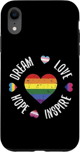Vista 8 de Funda bi-sexual para iPhone 15 Dream Love Hope Inspire LGBTQ Orgullo Gay Trans Pan