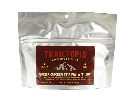 Vista 8 de Trailtopia Burrito de carne y frijoles negros, cena de senderismo liofilizada, sabor delicioso, preparación rápida y fácil, ligera, perfecta
