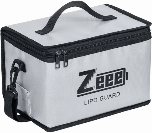 Vista 6 de Zeee Lipo Safe Bag Batería ignífuga - 10 celdas ajustables (10.6 x 6.7 x 6.7 pulgadas)