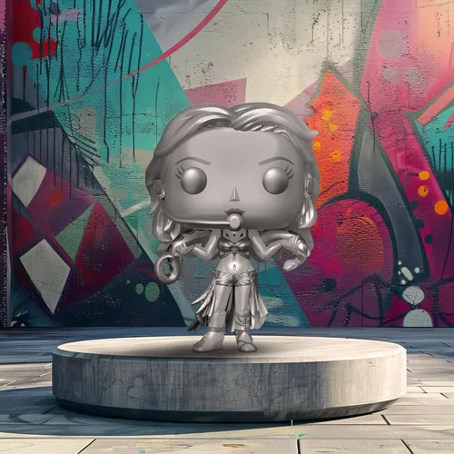 Vista 5 de Funko POP Rocks Britney Spears Slave 4U Metálico Exclusivo