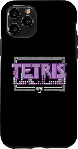 Vista 28 de Funda con logotipo de 8 bits para iPhone 11 Tetris