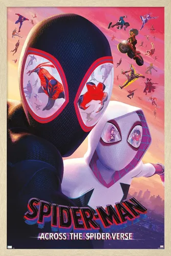 Vista 7 de Trends International Marvel Spider-Man: Across The Spider-Verse - Póster de pared de una hoja, 22.4 pulgadas de largo x 14.7 pulgadas de ancho