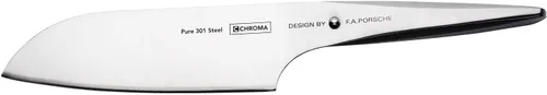 Vista 4 de Chroma - Cuchillo Santoku de 7.0in, talla única, color plateado