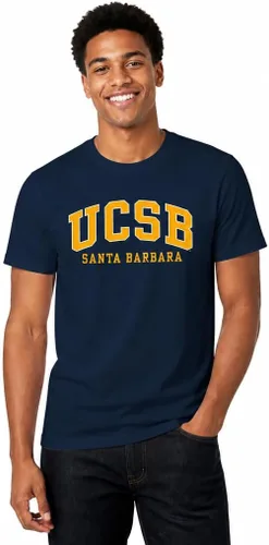 Vista 27 de Campus Colors NCAA - Camiseta de algodón para adulto, unisex, para el día del juego Azul marino