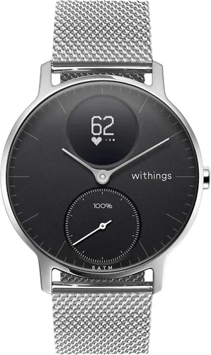 Vista 3 de Withings - Pulseras de metal para acero HR Steel HR Sport Move ECG y Move