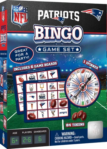 Vista 12 de Masterpieces NFL Bingo Game