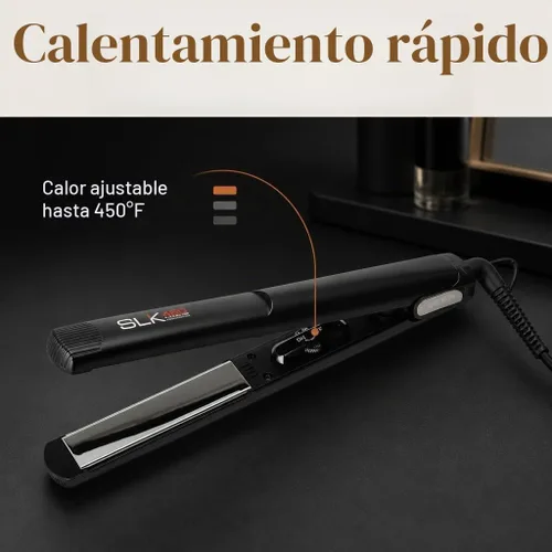 Vista 4 de IZUTECH SLK450 - Plancha plana digital de titanio, apta para viajes, 1.50