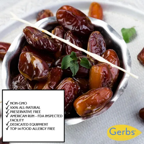Vista 9 de Frutas secas GERBS, Top 14 libres de alergia alimentaria, sin sulfuro, sin conservantes, sin OMG, vegano