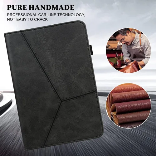 Vista 7 de ALILANG Funda para Xiaomi Pad 7/Pad 7 Pro de 11.2 pulgadas 2024 con soporte para bolígrafo y múltiples ángulos de visión, funda de piel sintética
