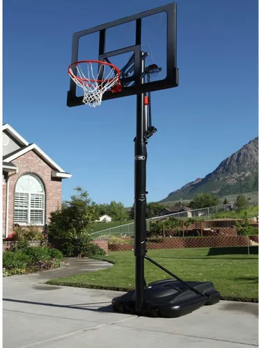 Vista 5 de Lifetime 71286 sistema de baloncesto portátil, extragrande, tablero inastillable de 52 pulgadas