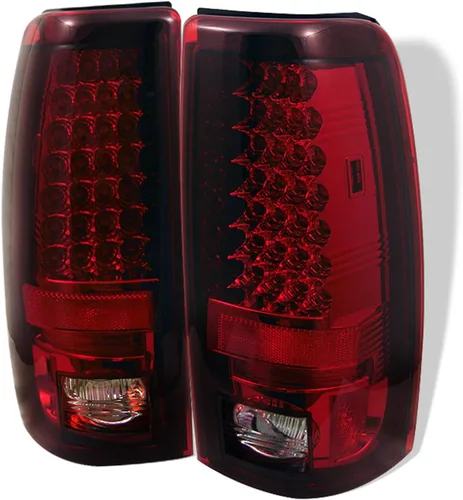 Vista 2 de Luces LED traseras Spyder Auto, Chevy ado 1500/2500/3500/GMC Sierra 1500/2500/3500., Negro humo
