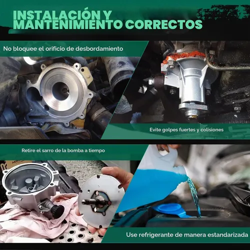 Vista 7 de SCITOO AW7163 Bomba de agua con junta para Dodge Ram 1500 Dakota Durango