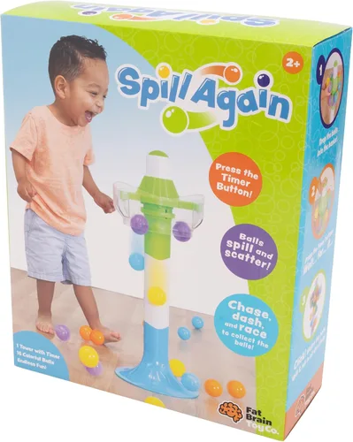 Vista 8 de Fat Brain Toys SpillAgain - SpillAgain - Nuevo juego activo para edades de 2 a 5 años