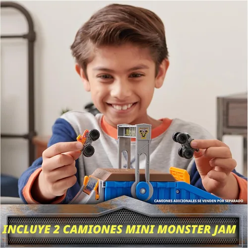 Vista 2 de Monster Jam Freestyle Flip Playset