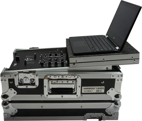 Vista 2 de Harmony Audio HC10MIXLT Flight DJ Laptop Glide - Funda mezcladora de 10 pulgadas compatible con Pioneer DJM-450
