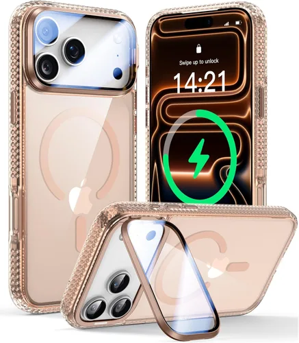 Vista 42 de VOFATA [Protección Completa Mejorada de la Cámara] para Funda iPhone Air con Cubierta de Cámara con Soporte [Compatible con MagSafe][Protección