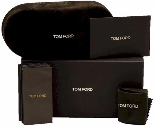 Vista 5 de Gafas de sol Tom Ford FT 0870 Wallace 05F Negro Brillante y Rosa Antiguo HavanaGrad, Negro brillante y rosa antiguo Habana Marrón degradado
