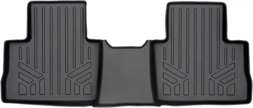Vista 18 de SMARTLINER Juego de alfombrillas de piso personalizadas de primera fila para Toyota RAV4 2013-2018 Negro