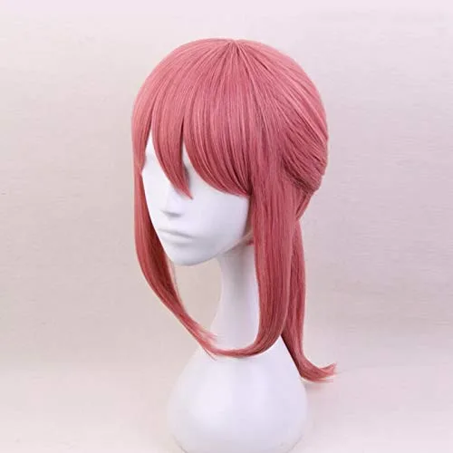 Vista 4 de Peluca de cosplay de anime Miss Kobayashi Dragon Maid Kobayashi Halloween Kobayashi San Chi No Maid Dragon Takeshi Ooyama Cosplay Pelucas REYHS