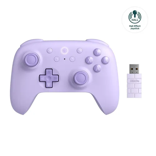 Vista 14 de 8Bitdo Ultimate 2C Wireless Controller for Windows PC and Android, with 1000Hz Polling Rate, Hall Effect Joysticks and Hall Triggers, and Remappable
