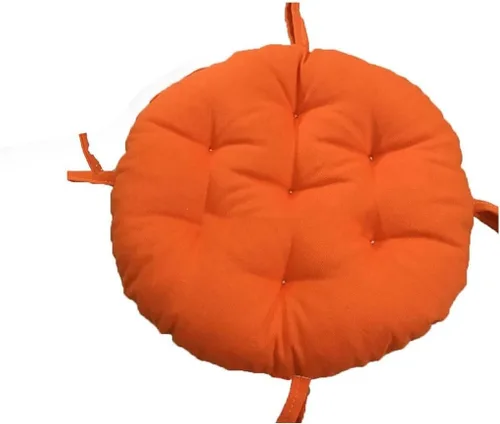Vista 9 de Cojines de asiento redondos para exteriores con lazos, almohadillas para sillas de pana súper suaves, antideslizantes, herramientas para sillas