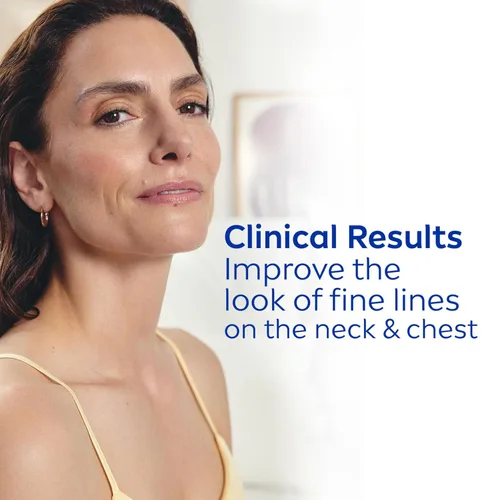Vista 2 de NIVEA Crema reafirmante y antiarrugas para el cuello y el pecho con coenzima Q10, creatina y provitamina B5, crema reafirmante para la piel que
