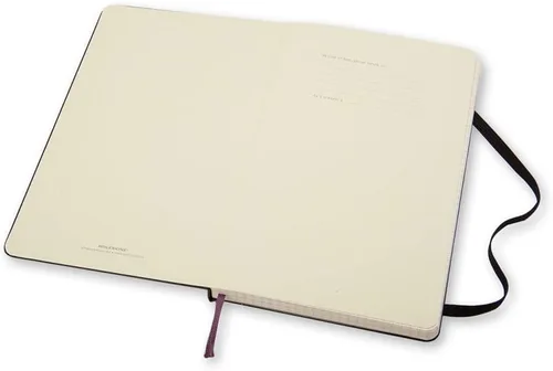 Vista 4 de Moleskine Cuadernos clásicos de tapa dura, color negro, 3 1/2 pulgadas x 5 1/2 pulgadas, 192 páginas, cuadrados