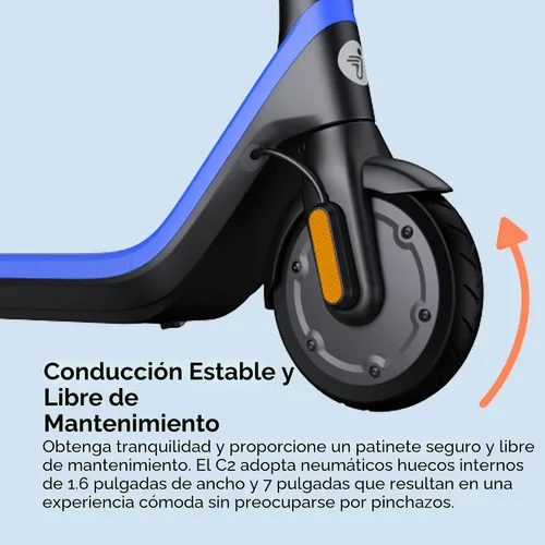 Vista 7 de Segway C2 Pro /C2 Go / C2 Lite Kids Electric Scooter, Lightweight Design, UL Certified