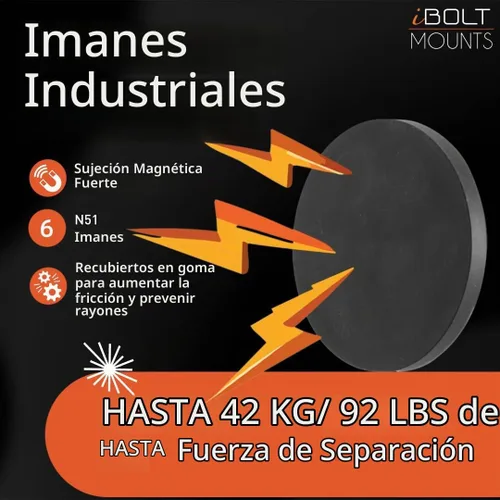 Vista 3 de iBOLT TabDock MagDock Tablet Soporte Magnético 7-11" para Restaurantes