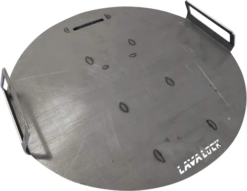 Vista 7 de LavaLock Rejilla plana superior para UDS 55 galones tambor ahumadores placa de parrilla también se adapta a Weber Smokey Mountain 22 pulgadas WSM