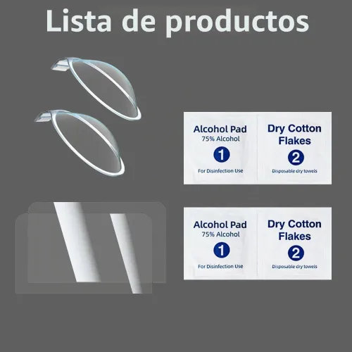 Vista 8 de 2 protectores de pantalla + protectores de lente de PC para DJI OSMO 360, cubierta de pantalla de vidrio templado Ultra HD 9H película protectora