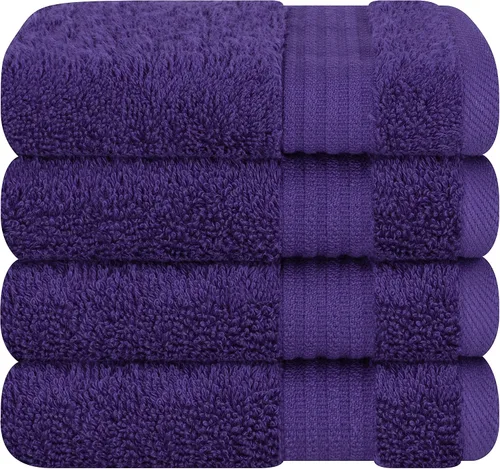 Vista 29 de Cotton Paradise Juego de 2 toallas turcas de 100 % algodón, suaves, absorbentes, de secado rápido, juego de 2 toallas de baño de 35 x 70 pulgadas