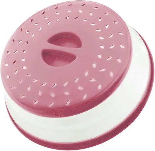 Vista 20 de Cubierta plegable para salpicaduras de microondas de 10.5 pulgadas, apta para lavavajillas, cubierta de placa de microondas con ventilación de azul