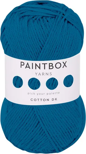Vista 75 de Paintbox Yarns - Hilo 100% algodón DK, 1.76 onzas, 137 yardas, 410.1 ft #401 Papel blanco