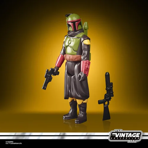 Vista 7 de STAR WARS Retro Collection Boba Fett (Morak) Juguete de 3.75 pulgadas, figura de acción coleccionable The Mandalorian, juguetes para niños de 4 años